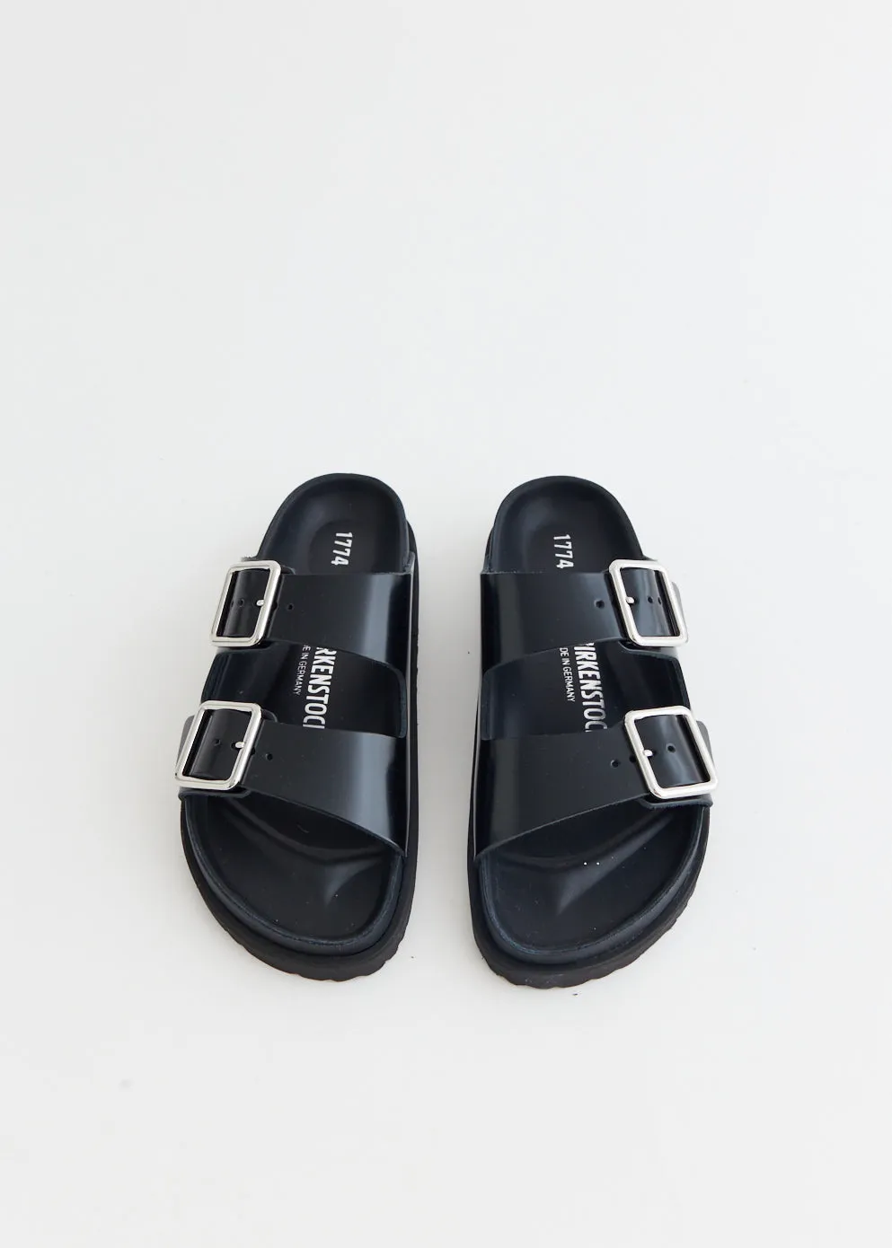 Arizona Shiny Leather Narrow Sandals