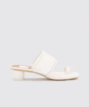 BAYSE HEELS WHITE