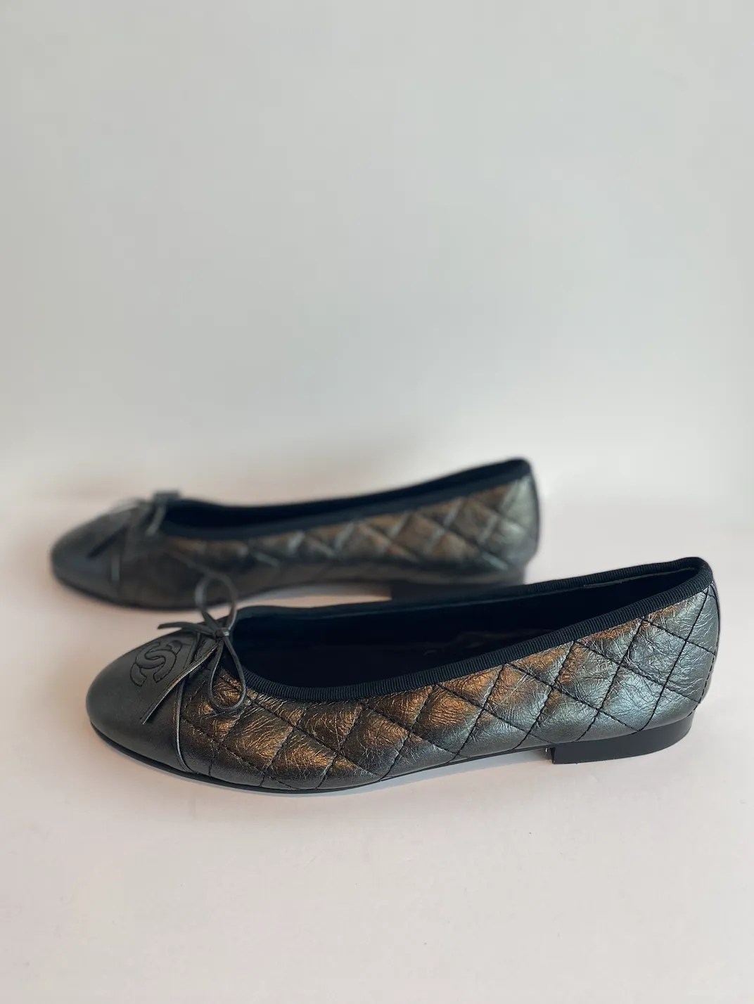 Chanel Quilted Ballet Flats