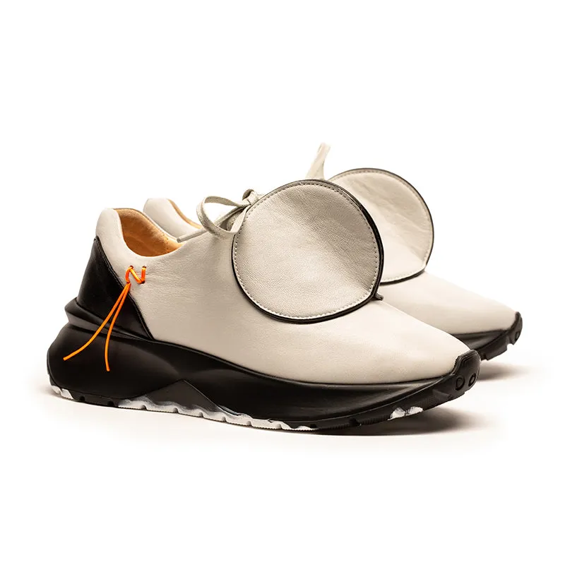 DOT Off White | Leather Sneaker