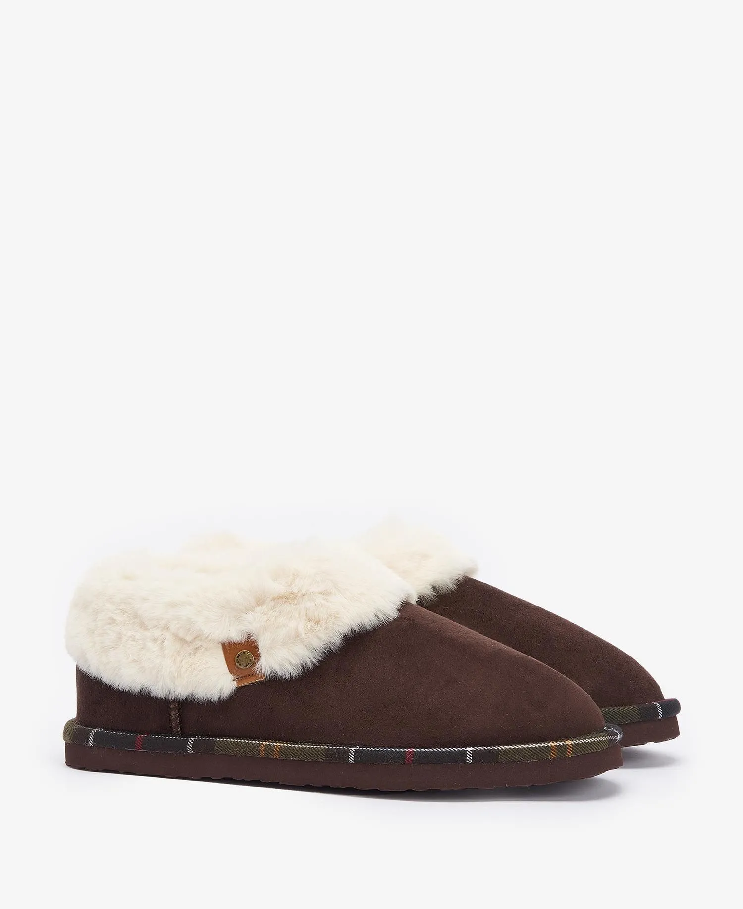 Eloise Slipper Boots - Brown