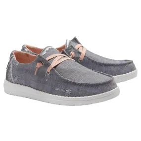 Hey Dude® Ladies Wendy Boho Grey Shoes 121413238