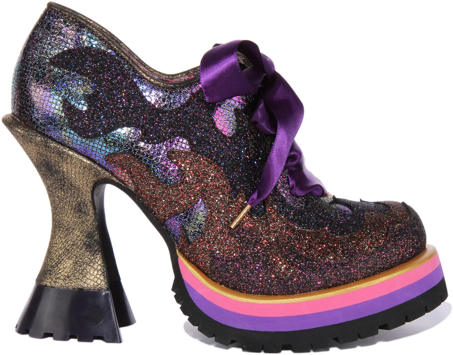 Irregular Choice Flamin Hot In Black Multi For Women