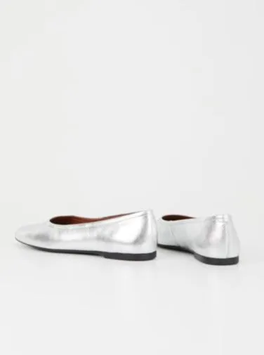 JOLIN BALLERINA | SILVER METALLIC