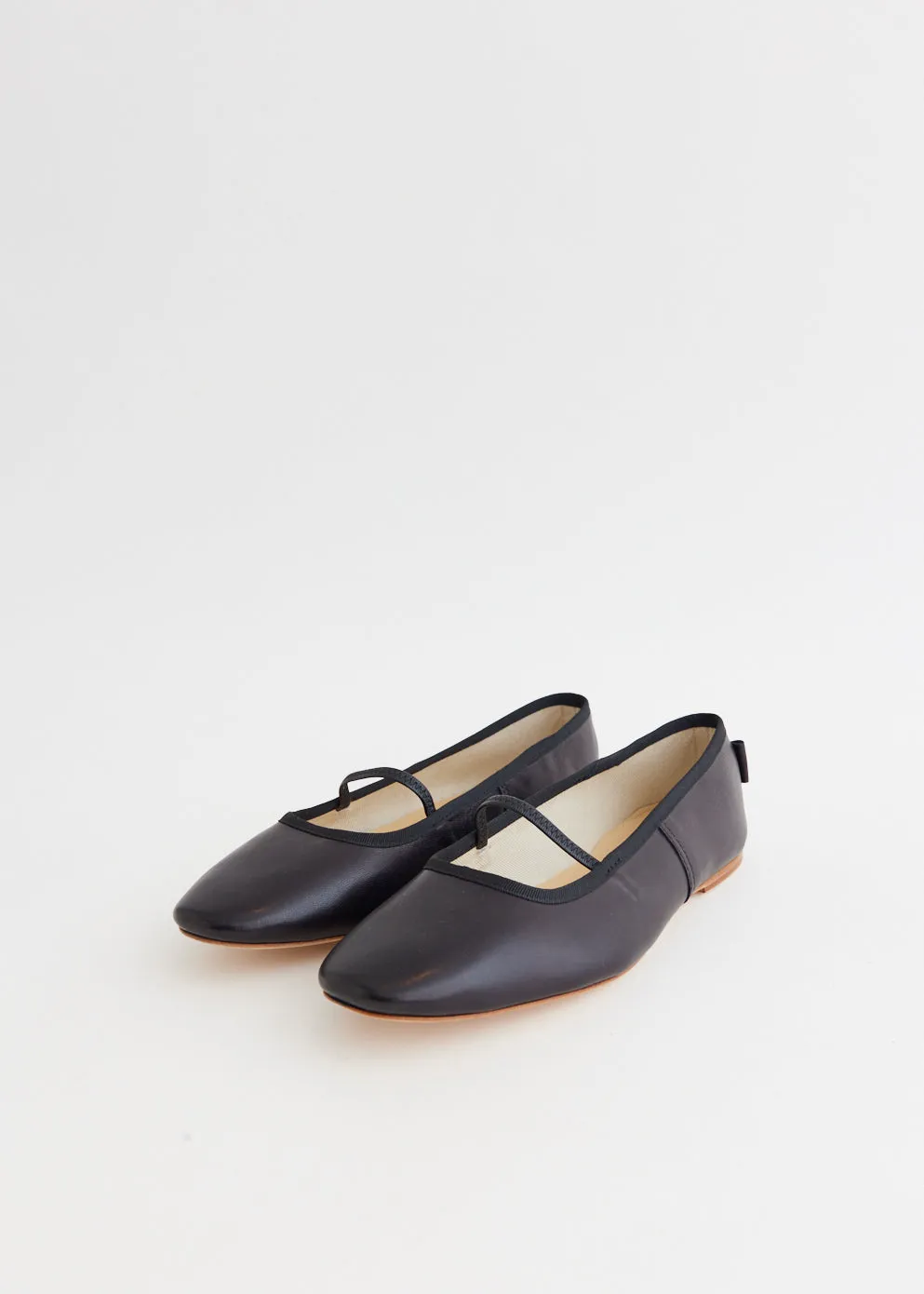 Swan Ballet Flats